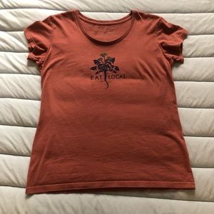 Patagonia eat local shirt